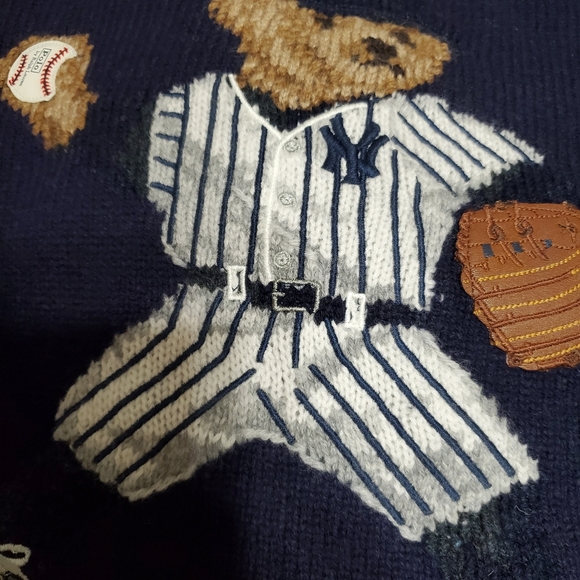 SOLD. Polo ralph lauren new york yankees wool knit sweater. Limited edition - Picture 12 of 12
